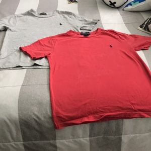 Two boys polo t shirts bundle.